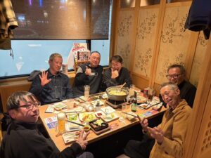 懐かしい仲間と再会です