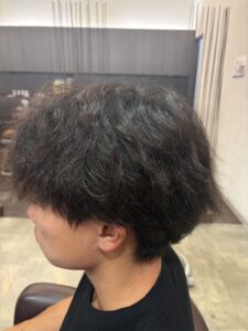 ヘアスタイルチェンジです
